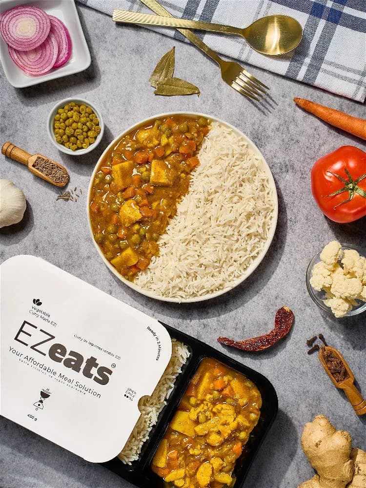 Vegetable Curry With Rice