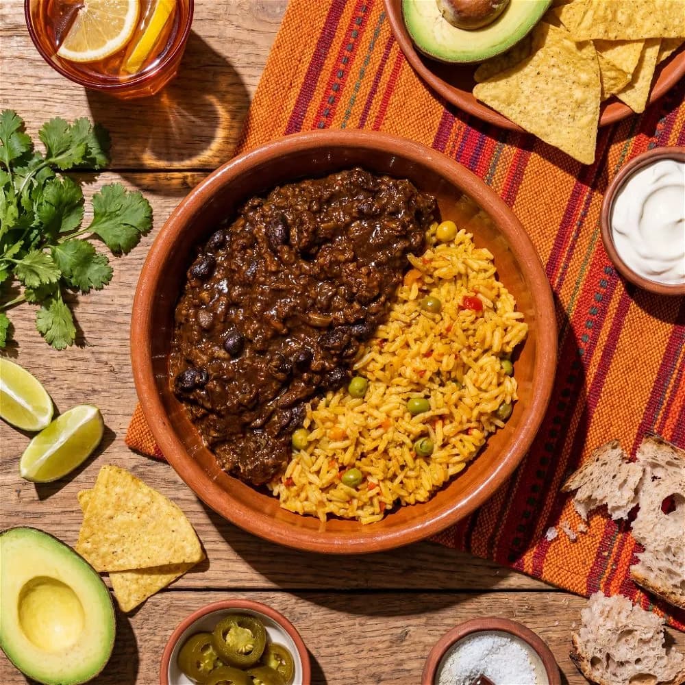 Chili with Mexican Rice