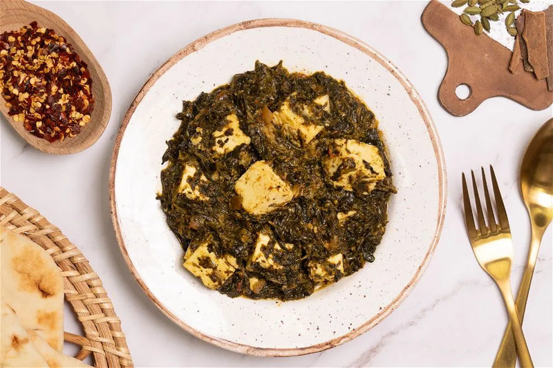 Palak Paneer with Roti