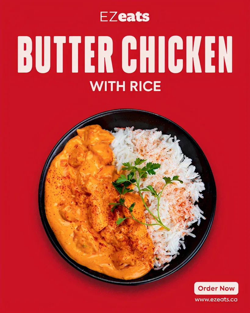Butter Chicken Meal Delivery – Tiffin Service - EZeats